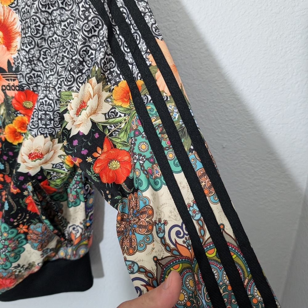 Adidas Multicolor Floral Jacket - Picture 5 of 9